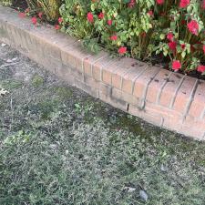 Cleaning-flower-beds-at-Armstrong-bank-in-Gore-Oklahoma 0